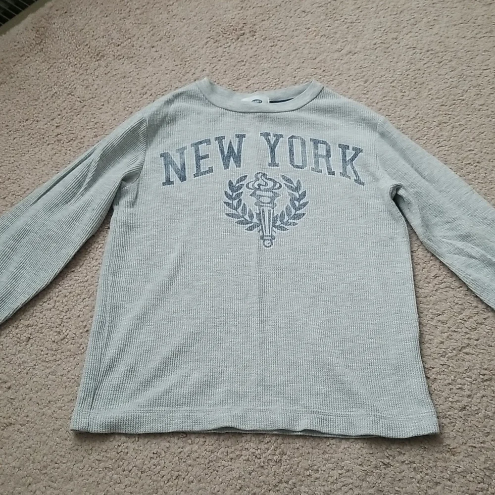 Old Navy Boy's Knit Long Sleeve Shirt